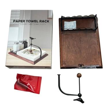 Imagem de Porta-guardanapos de pássaro - Armazenamento rústico de moedor de sal com design de pássaro - Suporte de toalha de mão para guardanapo de mesa, para casa, quarto, sala de estar, cozinha, bar