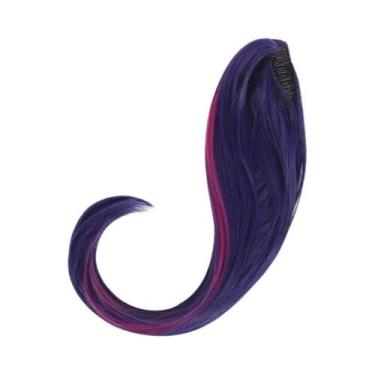 Imagem de Peruca Roxa De Cosplay Anime Para Meninas Hoshino Ai Oshi No Ko, Acess