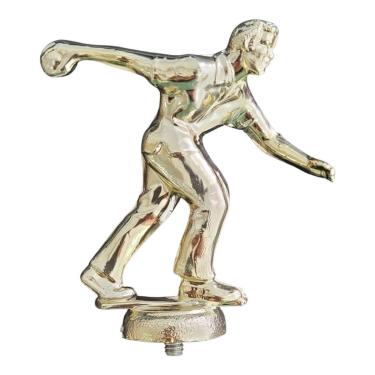 Imagem de Estatueta de Bocha Dourada para Troféu Irmossi Tam. 10cm-Unissex