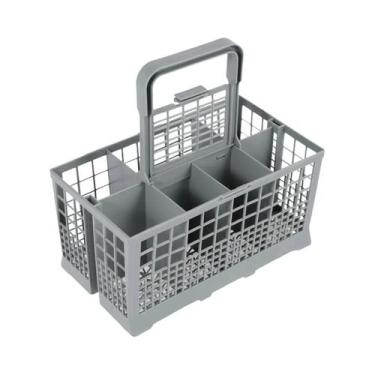Imagem de Cesto Universal Dobrável Para Talheres De Lava-Louças, Suporte De Repo