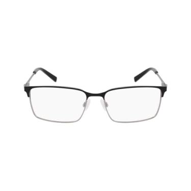 Imagem de Nautica Armação masculina para óculos de grau, Preto fosco, 53 cm