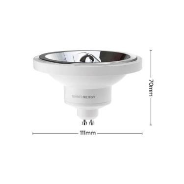 Imagem de Lâmpada Led Save Energy Ar111 24º 12w Gu10 Bivolt 4000k
