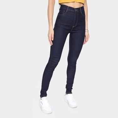 Imagem de Calça Jeans Skinny Sawary Cintura Alta Feminina-Feminino