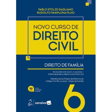 Imagem de Livro - Novo Curso de Direito Civil - Vol.6 - Direito de Família - 16ª