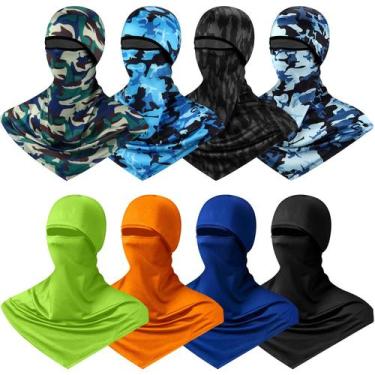 Imagem de Máscaras faciais de balaclava Bunnycool 57x49cm, respiráveis, 8 unidad