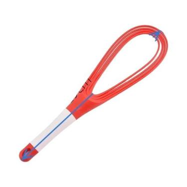 Imagem de Batedor De Ovos Manual Rotativo Multifuncional Ecológico, Mini Batedor