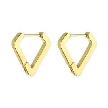 Imagem de Brincos De Argola Em Aço Inoxidável Com Runas Vikings Pretos Para Home