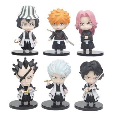 Imagem de Boneco de ação Bleachs Kurosakis Ichigos Anime 10 cm 6 unidades/lote -