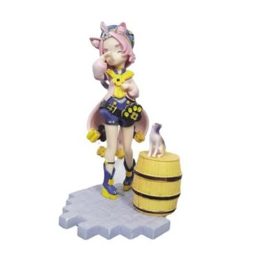 Imagem de Figura de anime Toy Genshins Impacts Elf Ona, modelo de PVC de 17 cm -