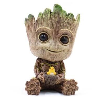 Imagem de Figura Toy Guardiões da Galáxia: Vaso de flores Baby Groot - yiweisai
