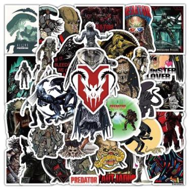 Imagem de Adesivos Predators Anime Cartoon 50 unidades de PVC impermeável - yiwe