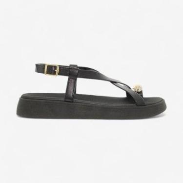 Imagem de Sandália Papete Moleca Rasteira Feminina-Feminino