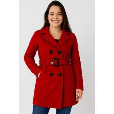 Imagem de Casaco Sobretudo Botões D Bell Outlet Fashion-Feminino