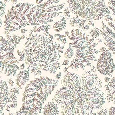 Imagem de Papel Parede Floral Flores Autocolante Sala Quarto Cozinha