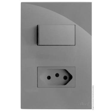 Imagem de Interruptor Tomada 10A Separado 4X2 Brg11265-8Gf