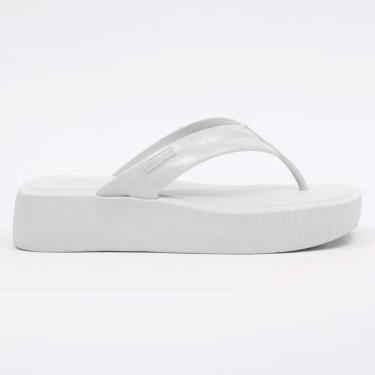 Imagem de Chinelo Feminino Flatform Hit White Petite Jolie PJ6141-Feminino