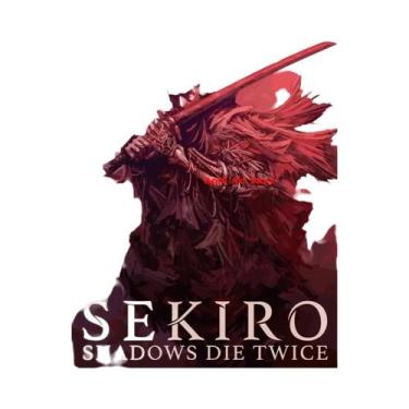Imagem de Pôster De Jogo Sekiro Shadows Die Twice Em Lona Para Decoração De Quar
