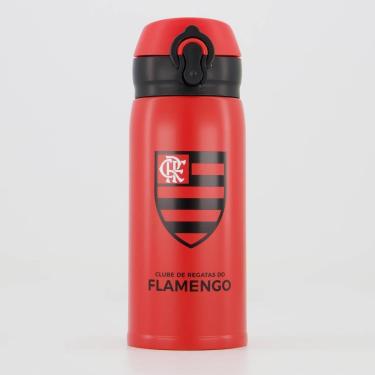 Imagem de Garrafa Térmica Flamengo Flip 300ML-Unissex