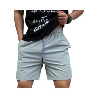 Imagem de Shorts Masculinos De Verão Para Corrida, Secagem Rápida, Caimento Solt