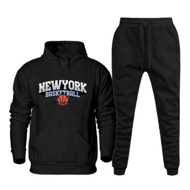 Imagem de Conjunto de Abrigo Plus Size Masculino Tamanho Especial G1 ao G5 Com Calça Jogger Confortavel-Masculino