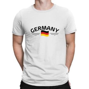 Imagem de Camiseta Masculina Algodão Premium GERMANY Alemanha-Masculino