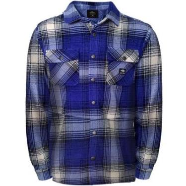 Imagem de Camisa Flanelada Rip Curl Fun Times Polar Fleece Wild Berry-Unissex