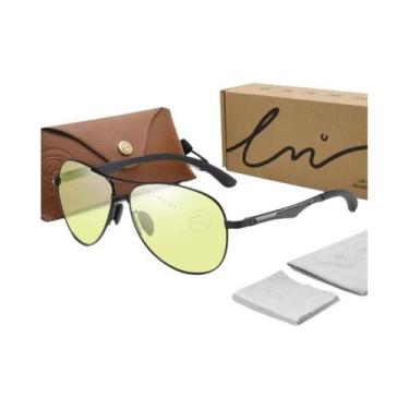 Imagem de Óculos De Sol Vintage Fotocromáticos Polarizados Unissex Camaleão Anti