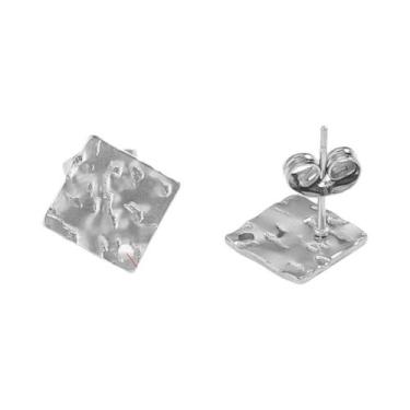 Imagem de Base Para Brincos De Aço Inoxidável Com Padrão Estrela E Lua, 10 Peças