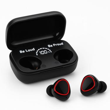 Imagem de Fone de Ouvido Bluetooth Genérico Econômico com Cancelamento de Ruído e Som Potente, Es...