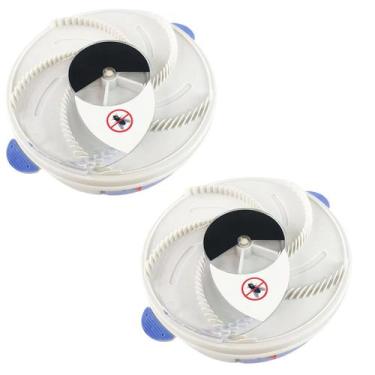 Imagem de Armadilha Prende Moscas Kit 2 Uni Captura Insetos Varejeira Mosquito P