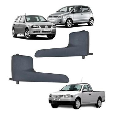 Imagem de Par Puxador Interno Cinza Gol Saveiro Parati G4 Volkswagen - Congratul