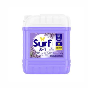 Imagem de Lava Roupas Líquido Lavanda Profissional 7L Surf