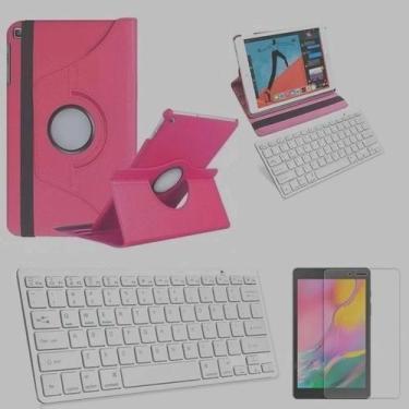 Imagem de Kit Home Office Capa Teclado Compativel Galaxy Tab A9+ Plus X210 X215 