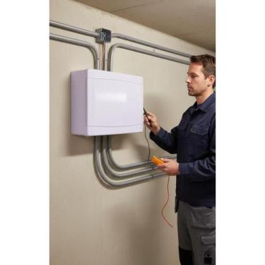 Imagem de Quadro Distribuição P/ 8 Disjuntores Sobrepor Facil Instalaç - Congrat