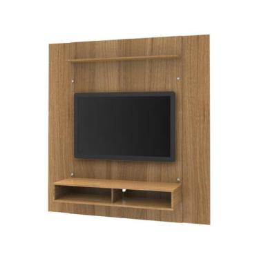 Imagem de Painel TV 50" Arizona 1 Prateleira 2 Nichos Rustic Madesa, Nogueira