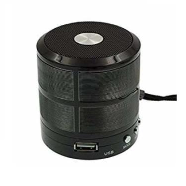 Imagem de Mini Caixa Som Portátil Bluetooth Mp3 Sd Usb 3w Ws-887 Preto - DEX