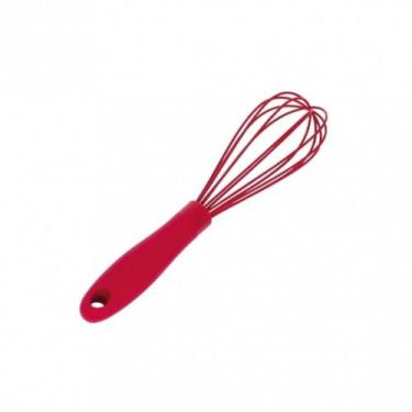 Imagem de Batedor de Silicone Vermelho 26 Cm - Allmix - All Mix, Único