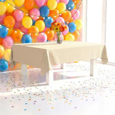 Imagem de Toalha de mesa TNT festa Marfim decoração eventos 2x1m - RIVFESTAS