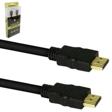 Imagem de Cabo hdmi x hdmi com suporte 4k e ethernet 2.0 3m na caixa - MILENIO B
