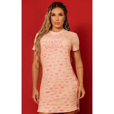 Imagem de Vestido new trend maria gueixa, G, Rosa
