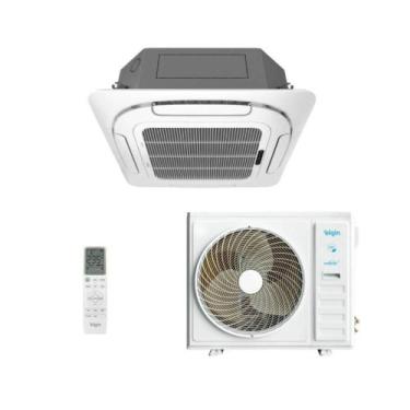 Imagem de Ar Condicionado Split Cassete 4 Vias Elgin Wi-Fi 48000 BTUs Frio Inver