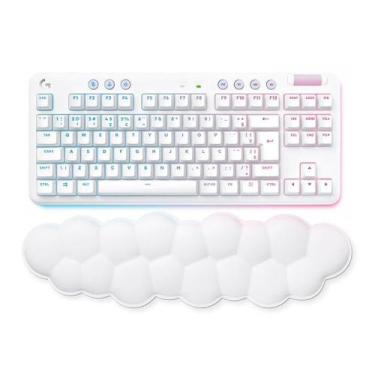 Imagem de Teclado mecanico gamer logitech g715 aurora lightspeed rgb switch gx r
