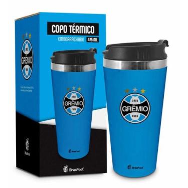 Imagem de Copo termico emborrachado gremio brasfoot
