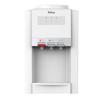 Imagem de Bebedouro Philco PBE07CBQF Compressor Água Natural Gelada e Quente para Galão 20L 220V