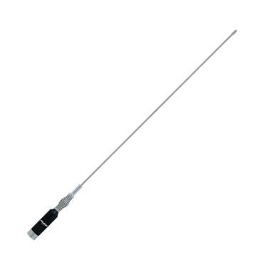 Imagem de Antena Móvel Aquário B-2080 para Rádio PX com Bobina Mola e Haste de Inox 123,5cm 1 Unidade