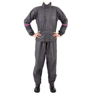 Imagem de Capa Chuva Feminina Gp Tech Essence Premium Cinza-rosa Tam G