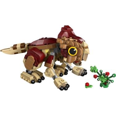 Imagem de Brinquedo de Construção Bebê Dinossauro Dolores Aquilops 339 Peças Jurassic World Lego