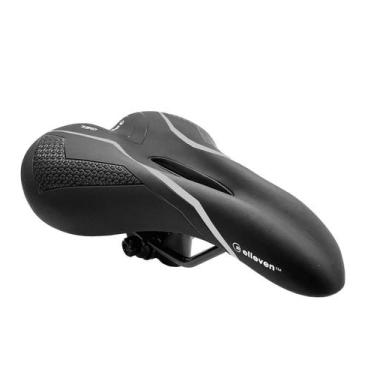 Imagem de Selim mtb bike ciclismo bicicleta vazado gel 268x174mm - Elleven