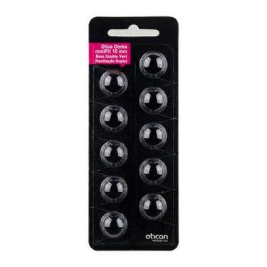 Imagem de OFERTA 30 Olivas Dome miniFit Bass Double Vent Ventilação Dupla, 10 mm