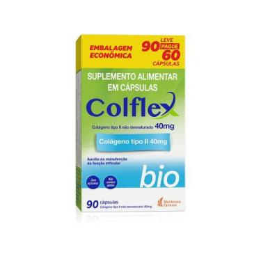 Imagem de Colflex Bio Articular 40mg Colageno tipo 2 não desnaturado, Sem Sabor